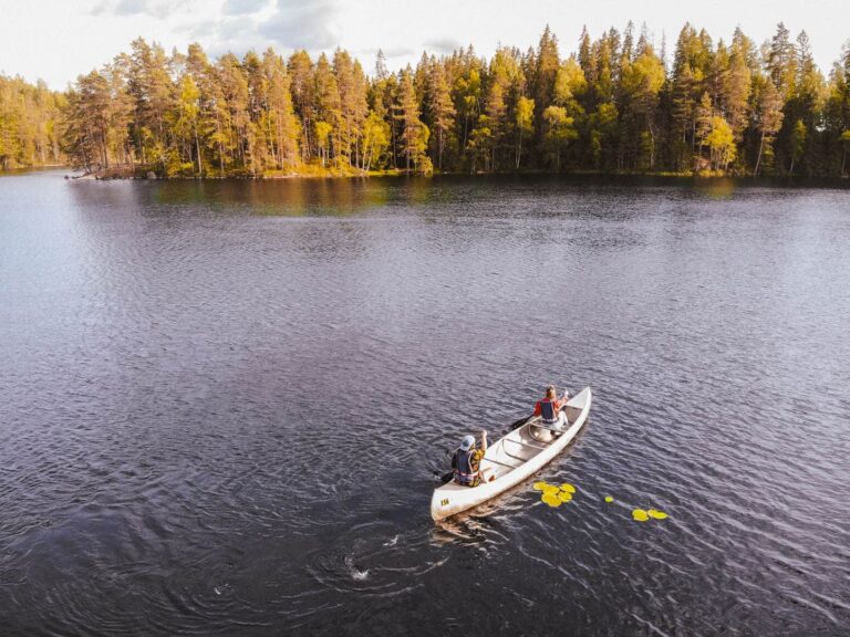 kanoën in Zweden
