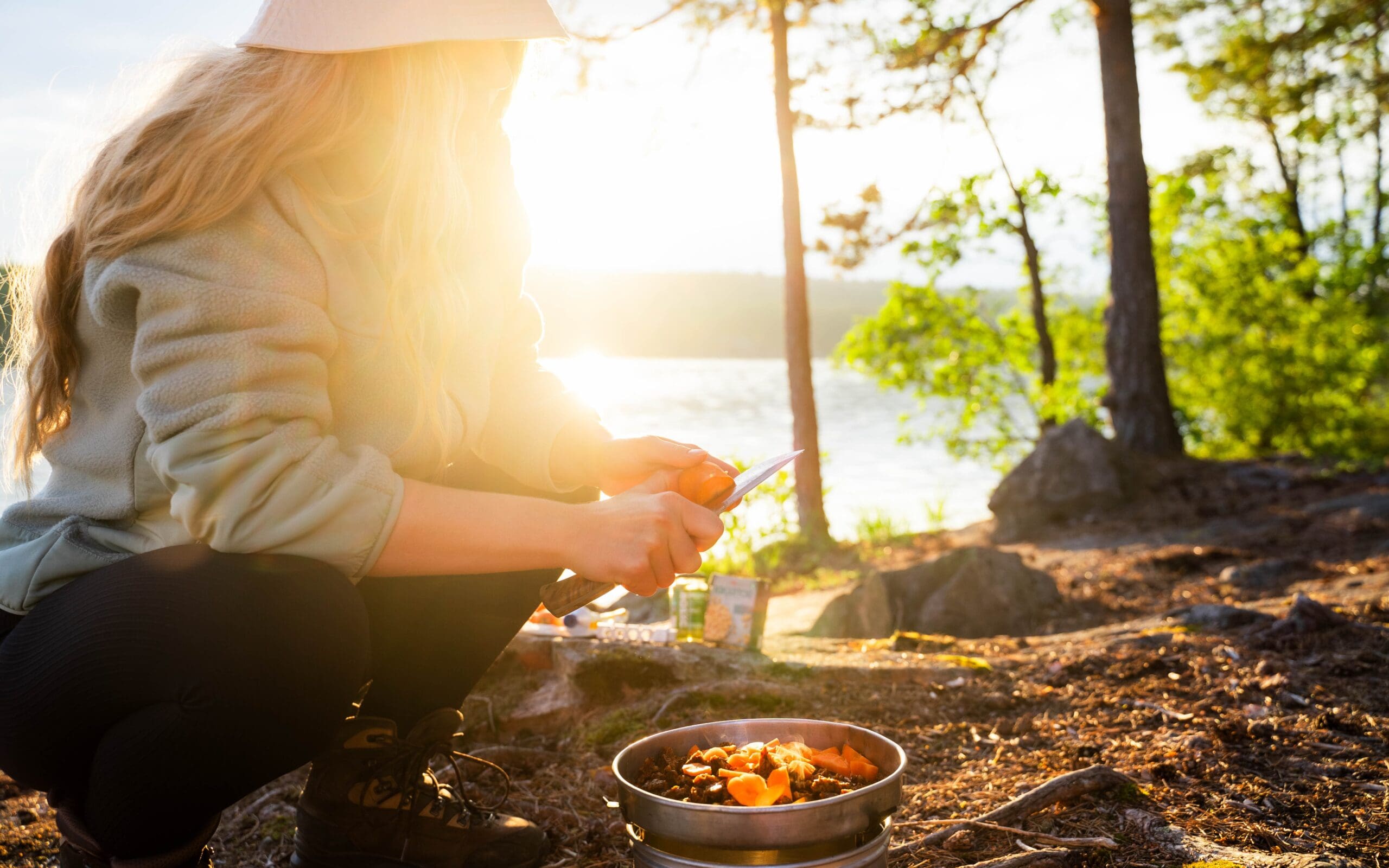 koken in de wildernis